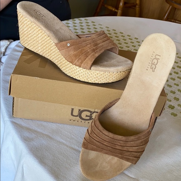 UGG Shoes - Ugg Suede Wedges